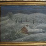 425 3413 Oljemålning